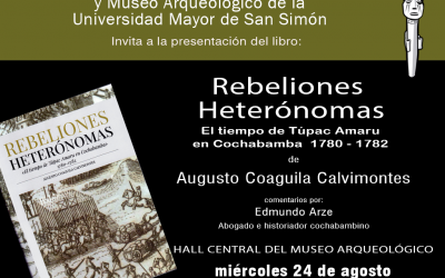 Presentación de libro: Rebeliones Heterónomas.