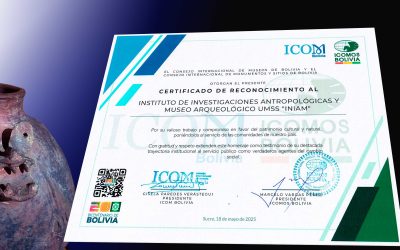 RECONOCIMIENTO DE ICOMOS AL INIAM-UMSS